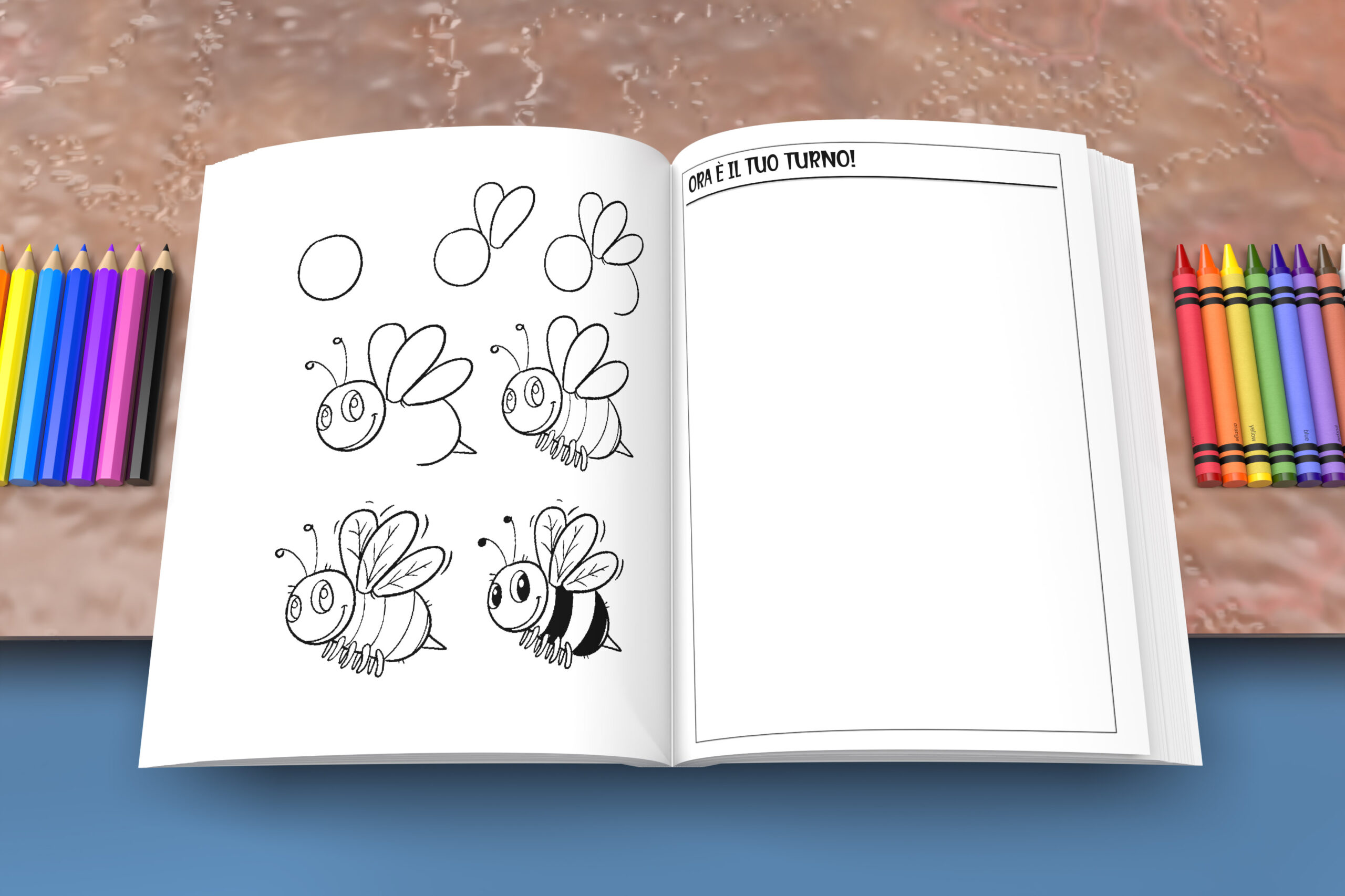 Imparare a disegnare animali passo per passo e ¡a colorare! - Lois Gago  libros