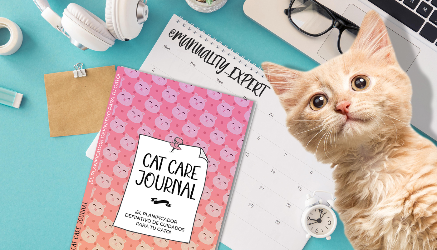 Cat Care Journal. El planificador definitivo para tu gato.