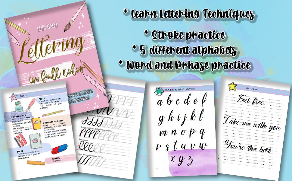 lettering book for beginners