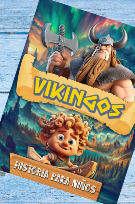 Libro de vikingos para niños